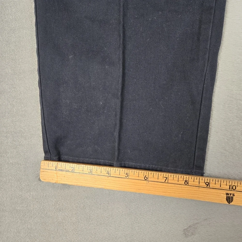Vintage Polo Ralph Lauren Andrew Pants Mens 36x29 Navy Blue Pleated Classic NWT